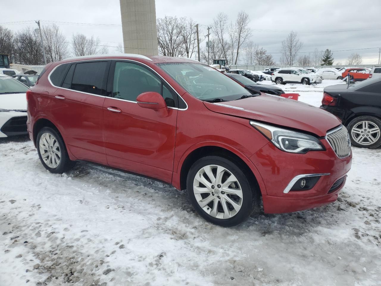 2016 Buick Envision VIN LRBFXFSX6GD174711 Copart auction photo, side damage thumbnail 4