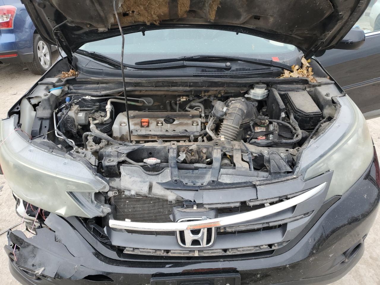 2014 Honda CR-V VIN 2HKRM4H76EH687967 Copart auction photo, front end / minor dent/scratches damage thumbnail 12