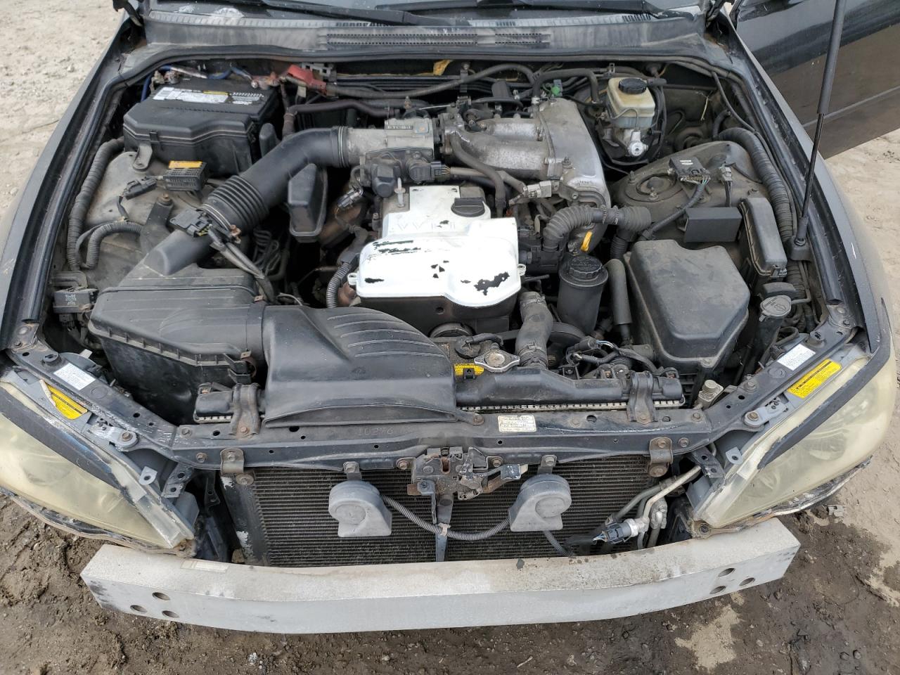 2001 Lexus IS VIN JTHBD182410012869 Copart auction photo, all over damage thumbnail 11