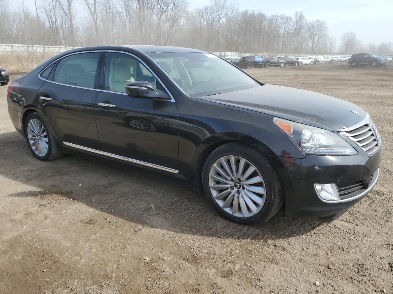 2016 Hyundai Equus VIN KMHGH4JH6GU101867 Copart auction photo, minor dent/scratches damage thumbnail 4