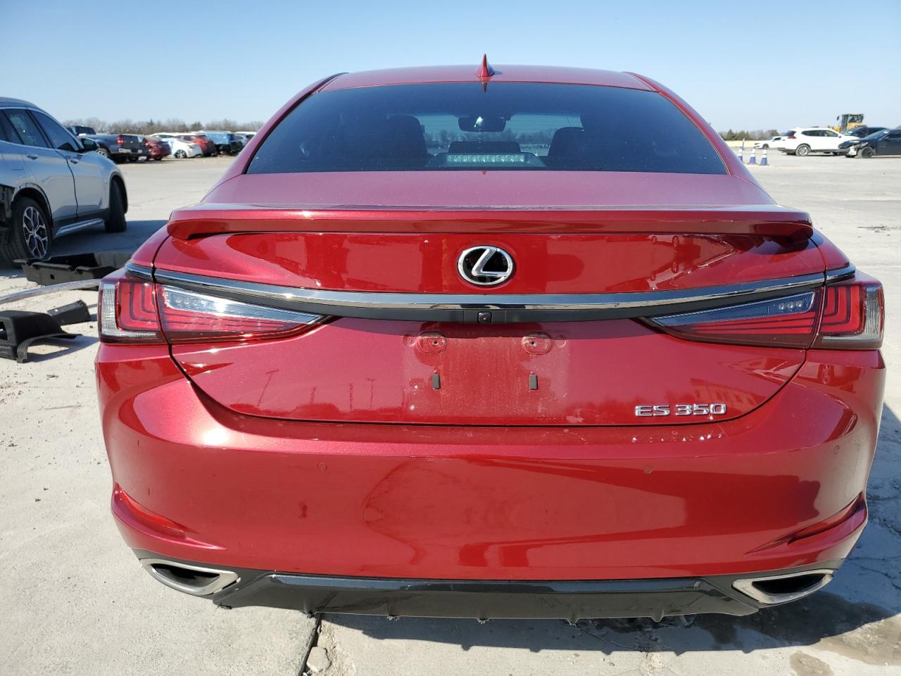 2022 Lexus ES VIN 58AJZ1B1XNU126313 Copart auction photo, mechanical / side damage thumbnail 6