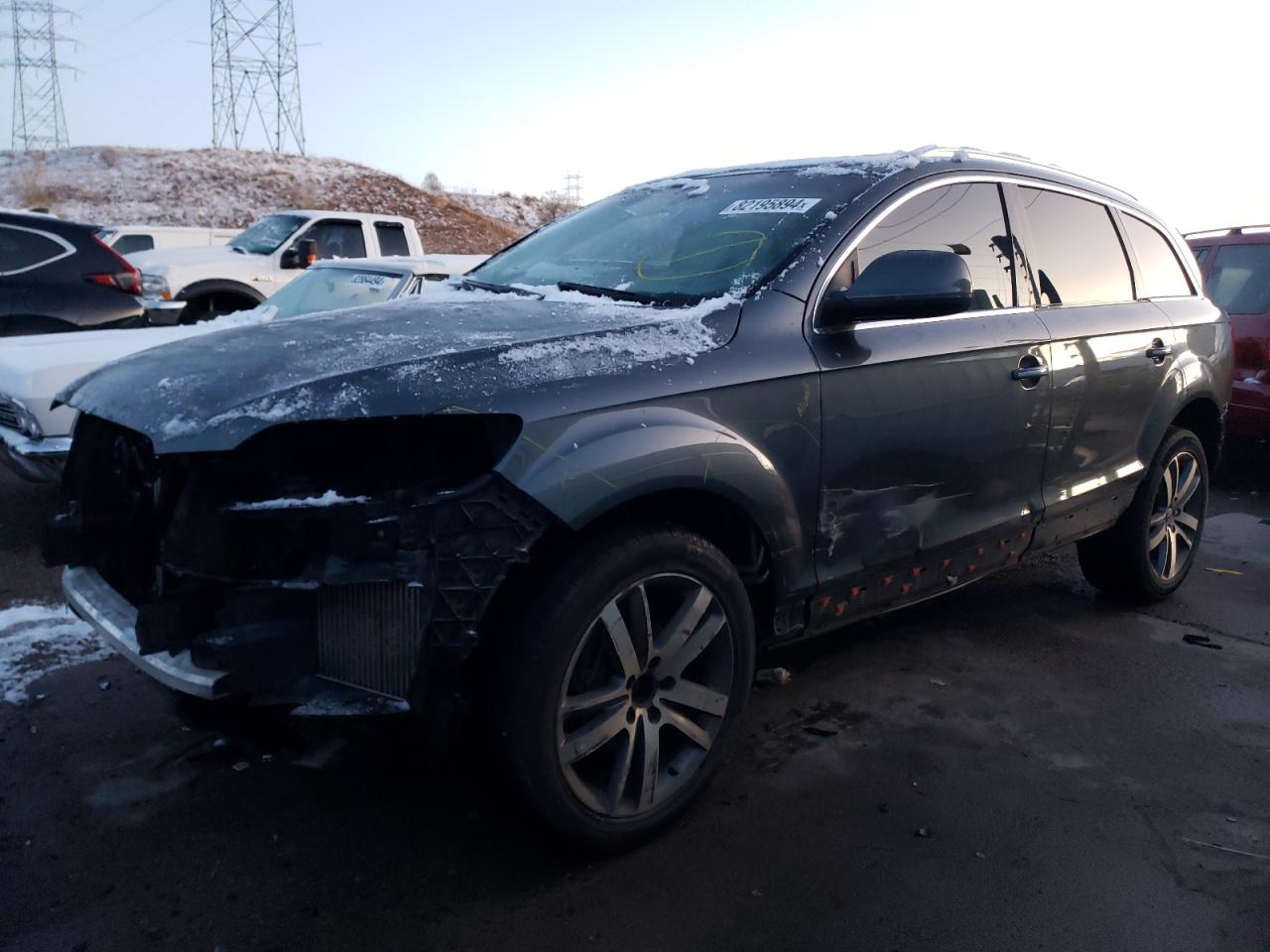 2013 Audi Q7 VIN WA1VMAFE0DD012368