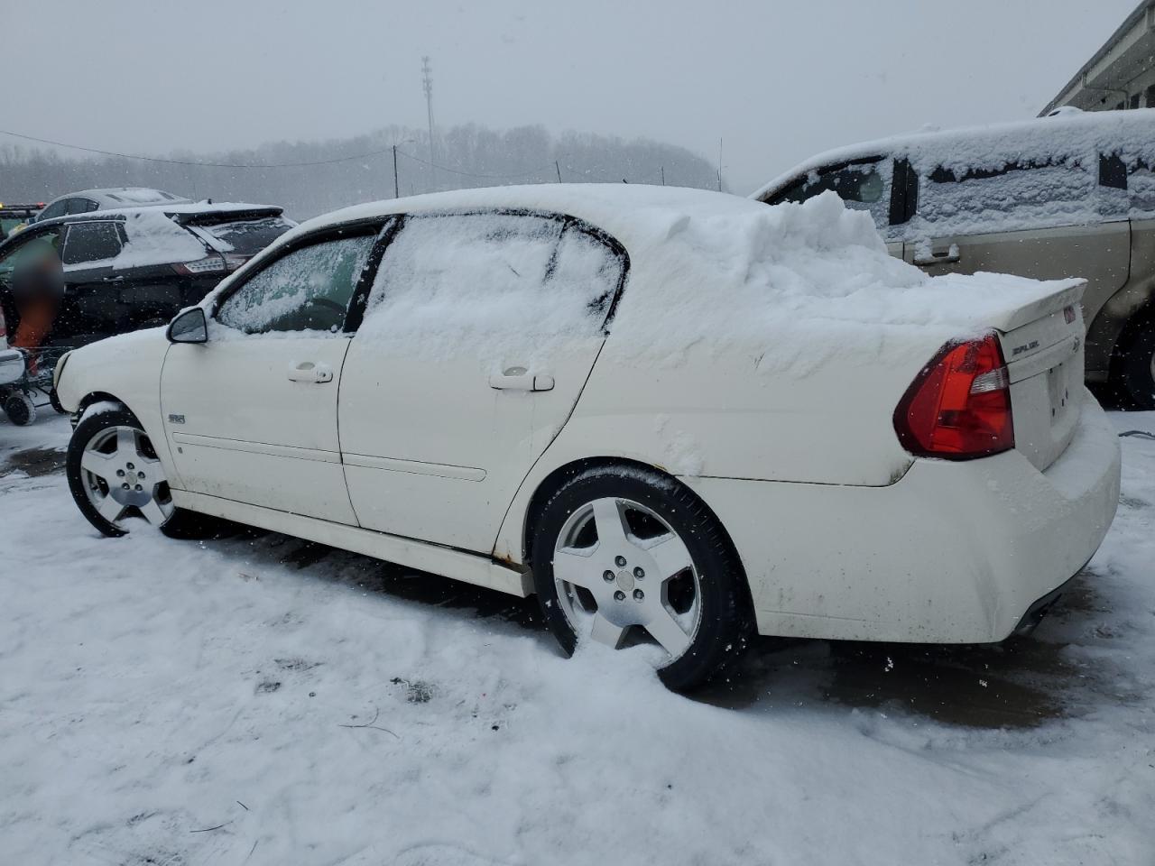 2007 Chevrolet Malibu VIN 1G1ZW57157F191707 Copart auction photo, front end / side damage thumbnail 2