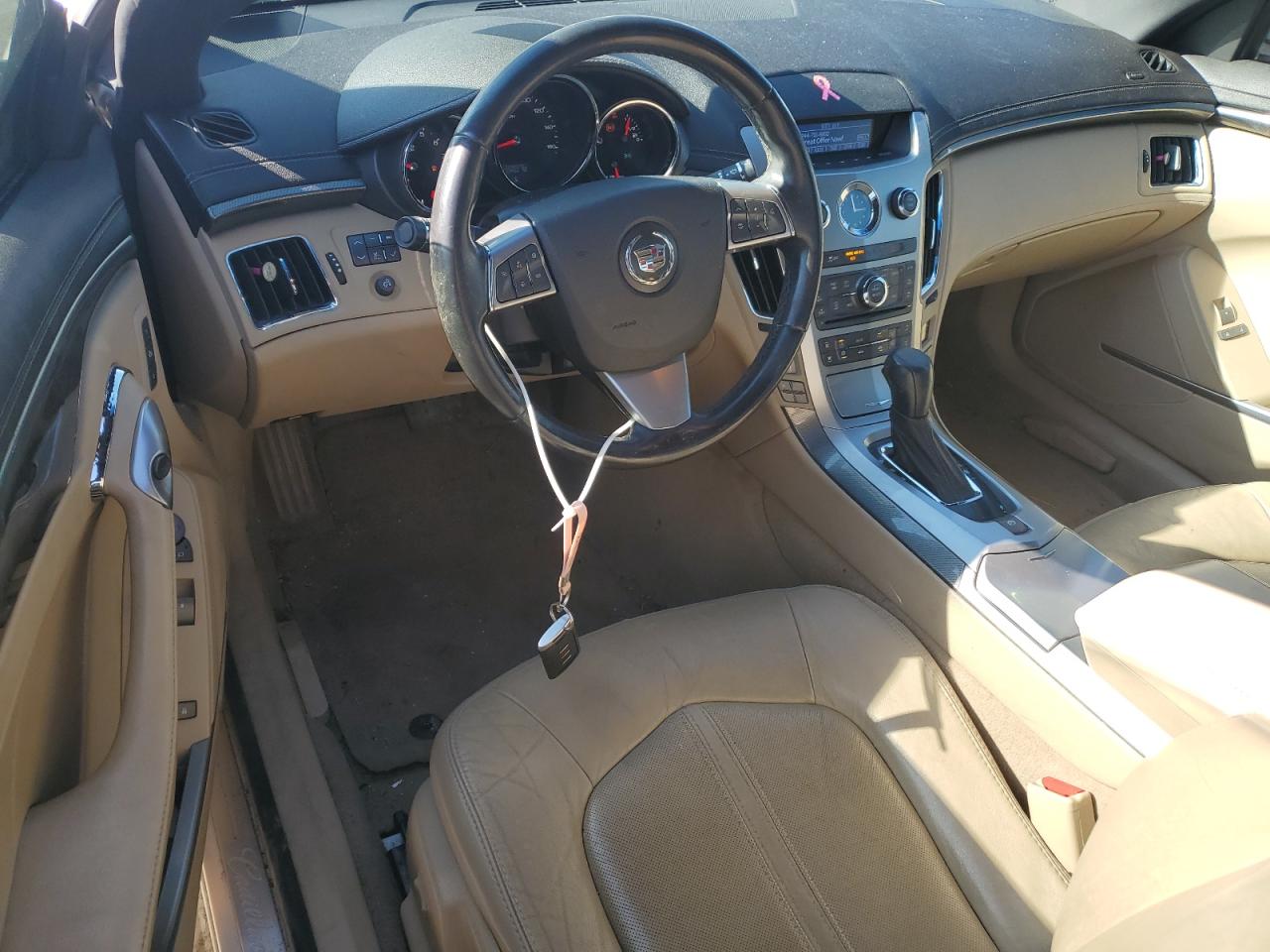 2012 Cadillac CTS VIN 1G6DL1E31C0154774 Copart auction photo, front end / side damage thumbnail 8