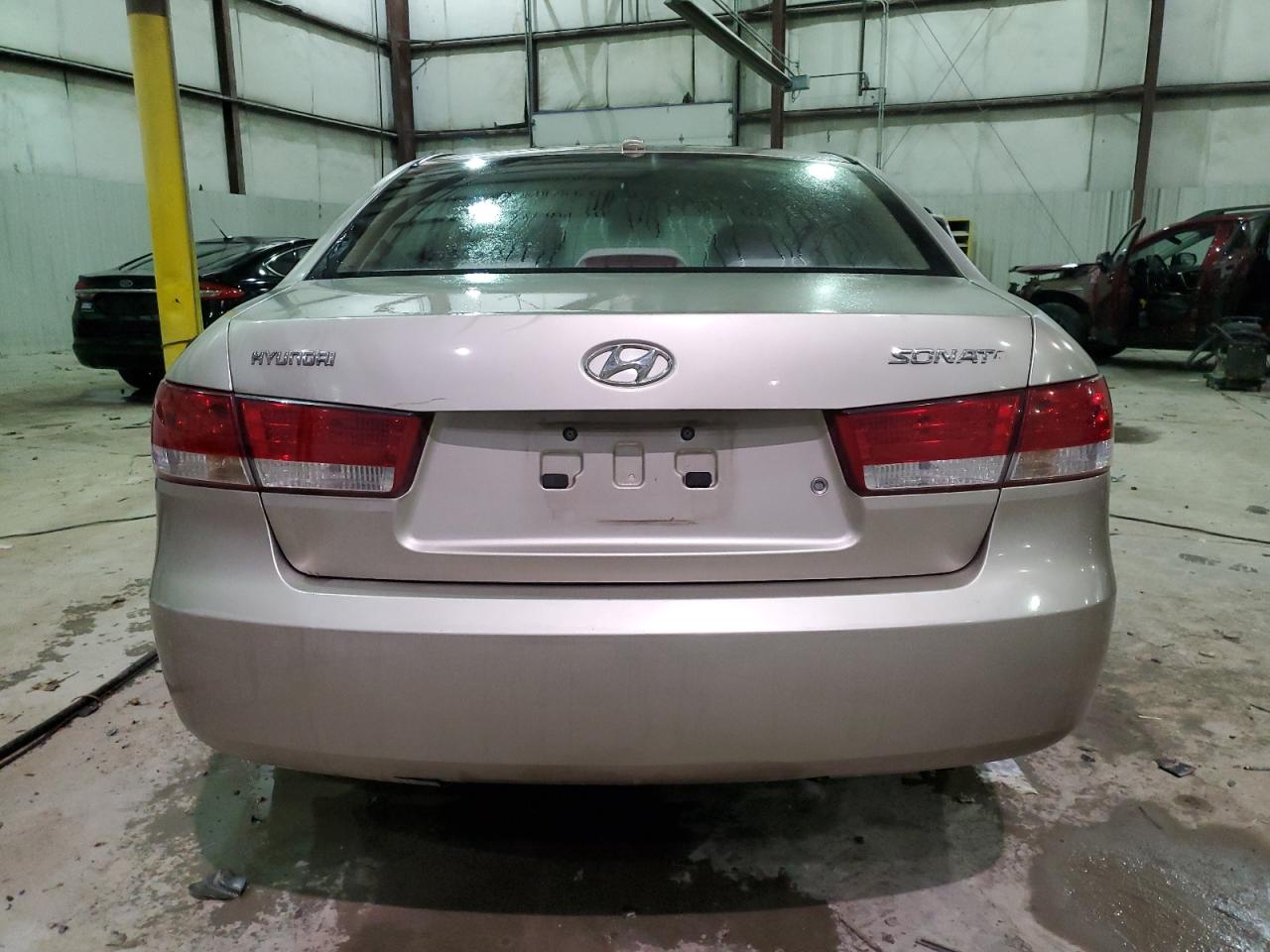 2008 Hyundai Sonata VIN 5NPET46C88H387241 Copart auction photo, front end damage thumbnail 6