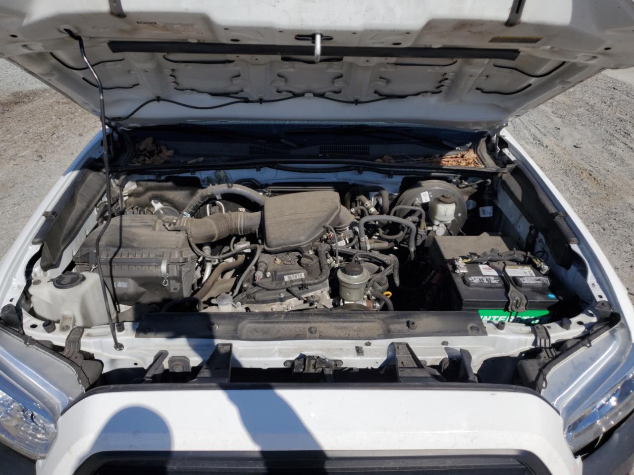 2021 Toyota Tacoma VIN 3TYRX5GN7MT010730 Copart auction photo, all over damage thumbnail 11