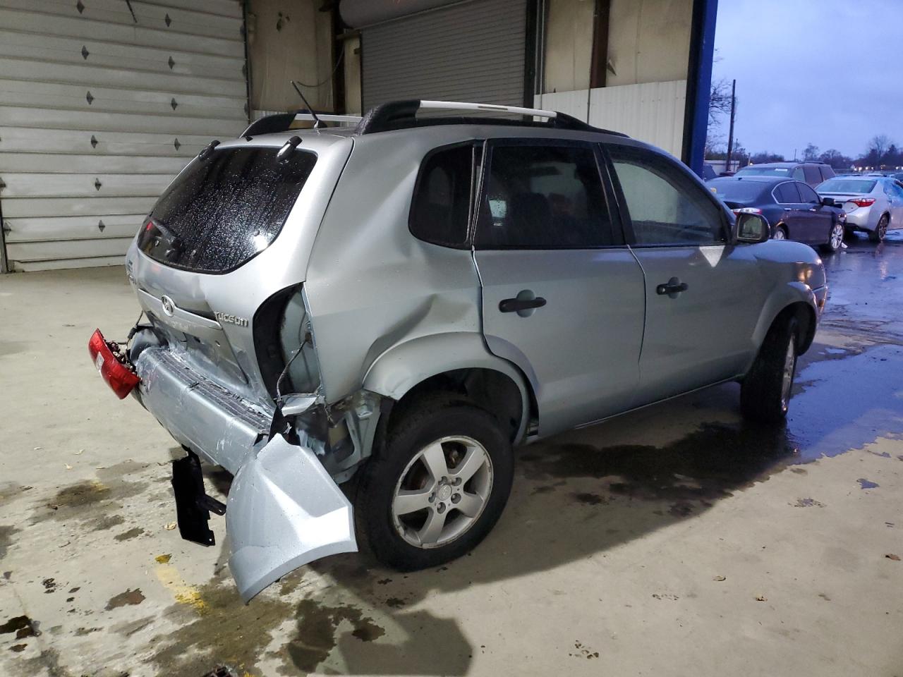 2005 Hyundai Tucson VIN KM8JM12B95U108173 Copart auction photo, rear end / side damage thumbnail 3