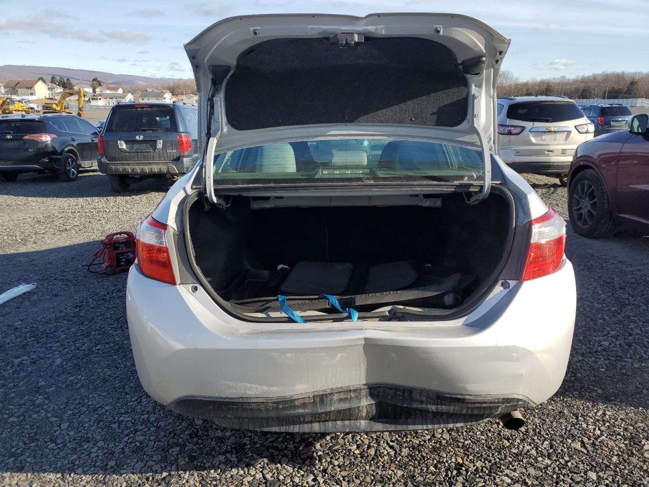 2014 Toyota Corolla VIN 2T1BURHE9EC138540 Copart auction photo, rear end / front end damage thumbnail 6