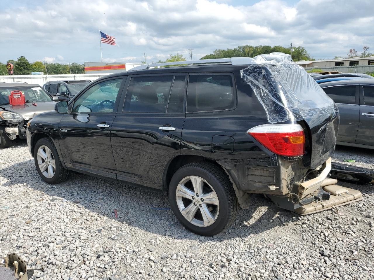 2009 Toyota Highlander VIN JTEDS42A492085107 Copart auction photo, rear end damage thumbnail 2