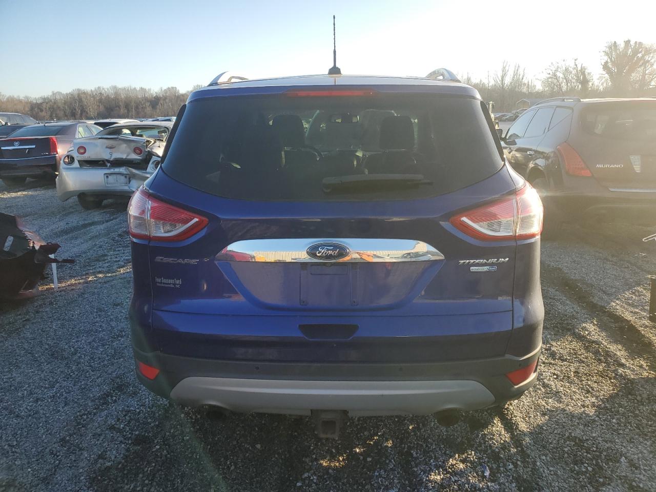 2014 Ford Escape VIN 1FMCU9J98EUD63080 Copart auction photo, front end damage thumbnail 6