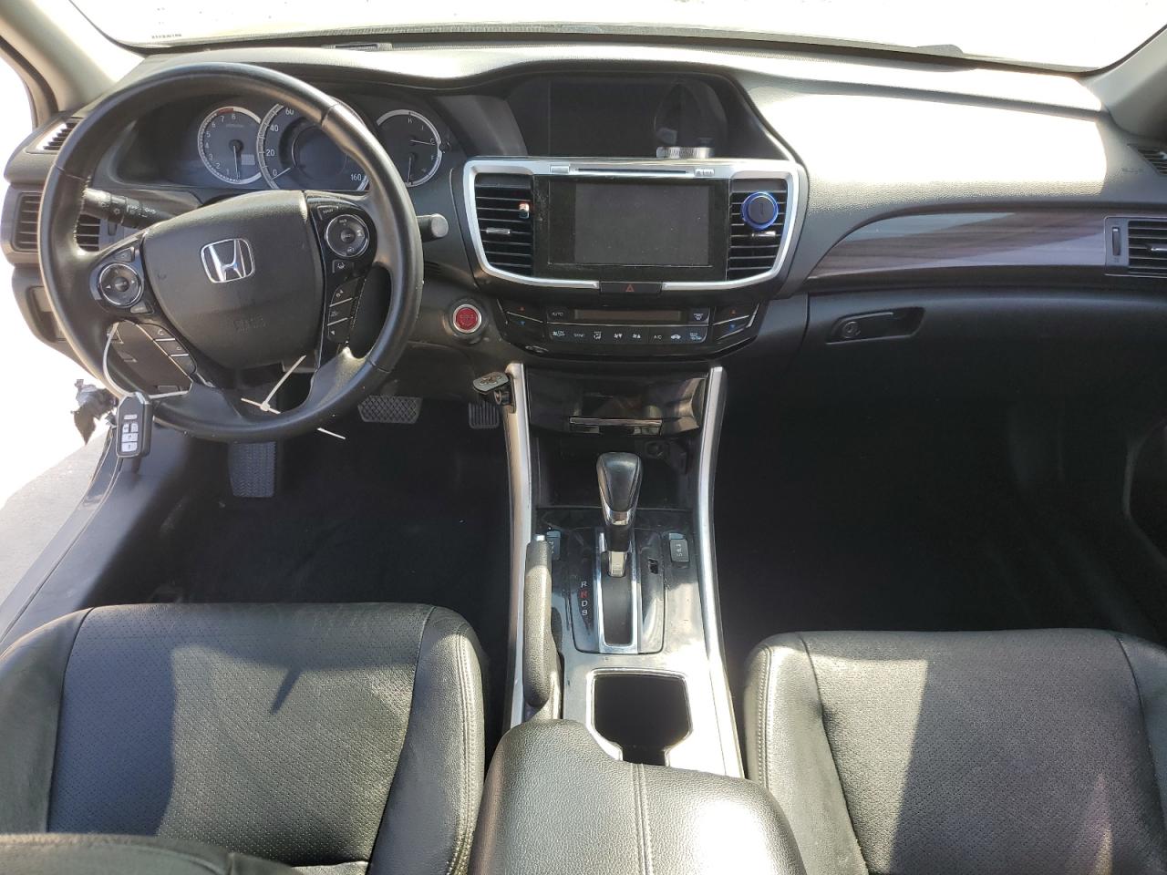 2016 Honda Accord VIN 1HGCR3F92GA034179 Copart auction photo, side / front end damage thumbnail 8