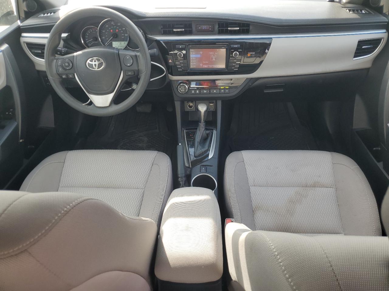2016 Toyota Corolla VIN 2T1BURHE7GC601214 Copart auction photo, front end / side damage thumbnail 8