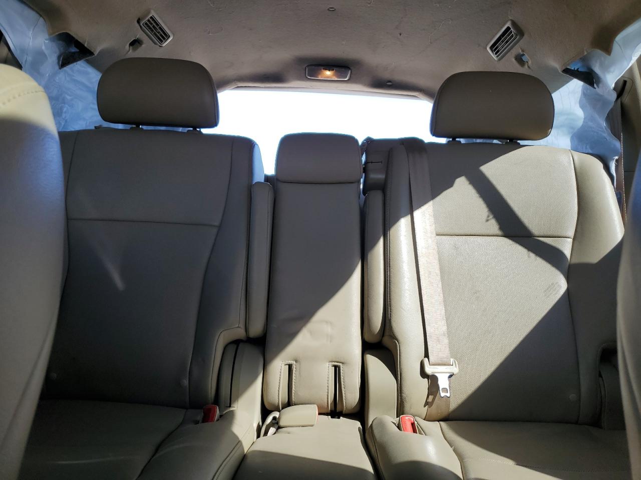 2012 Toyota Highlander VIN 5TDYK3EH5CS075615 Copart auction photo, rollover damage thumbnail 10