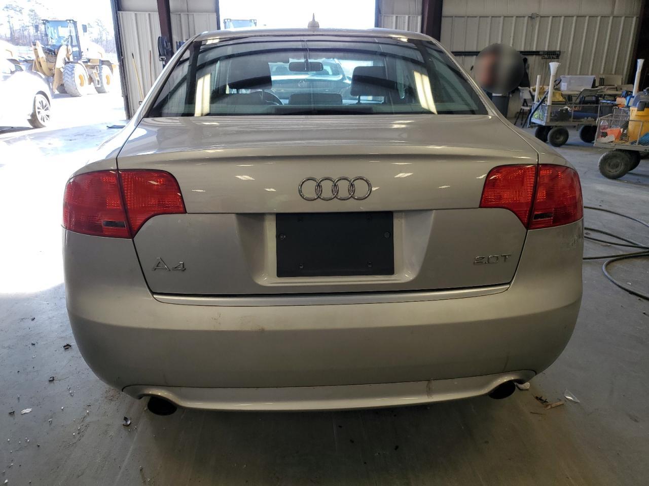 2008 Audi A4 VIN WAUAF78EX8A032713 Copart auction photo, front end damage thumbnail 6
