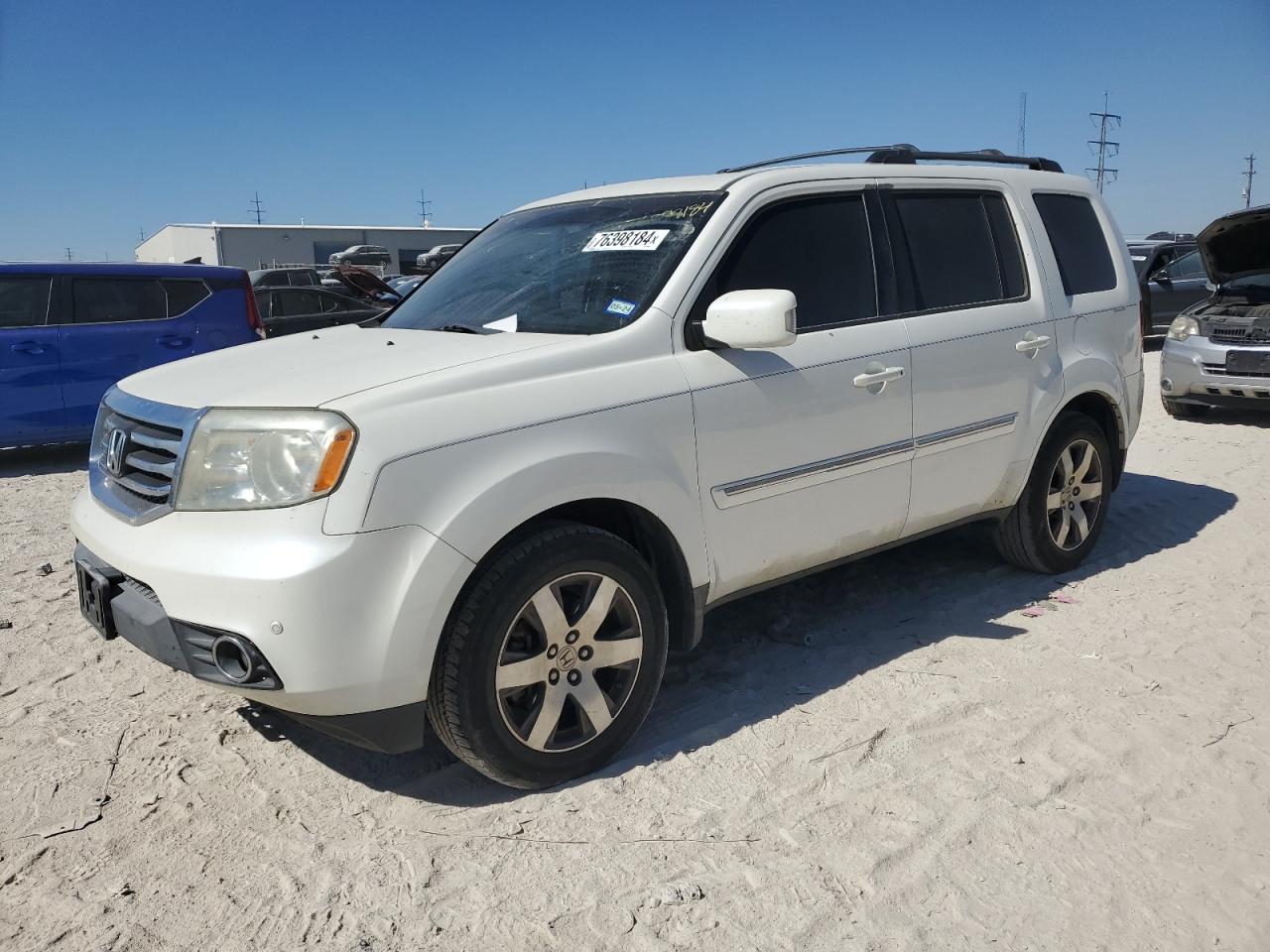 2012 Honda Pilot VIN 5FNYF3H92CB020665