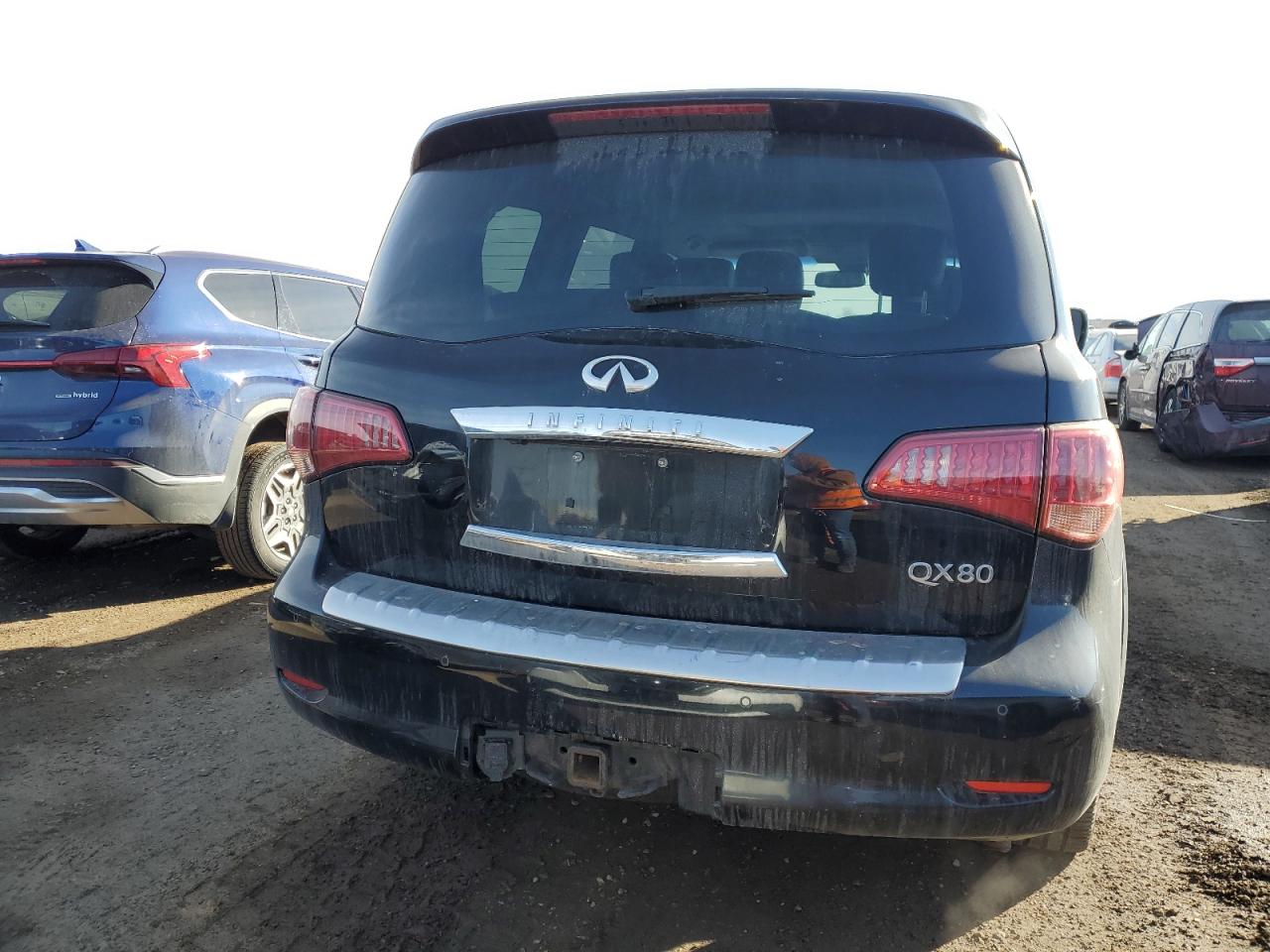 2015 Infiniti QX80 VIN JN8AZ2NC6F9370869 Copart auction photo, front end damage thumbnail 6
