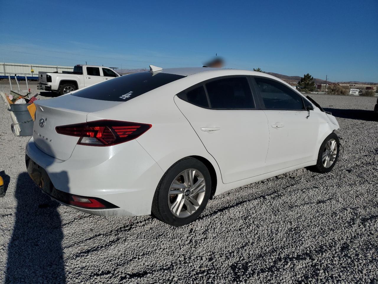 2019 Hyundai Elantra VIN 5NPD84LF7KH415288 Copart auction photo, front end damage thumbnail 3