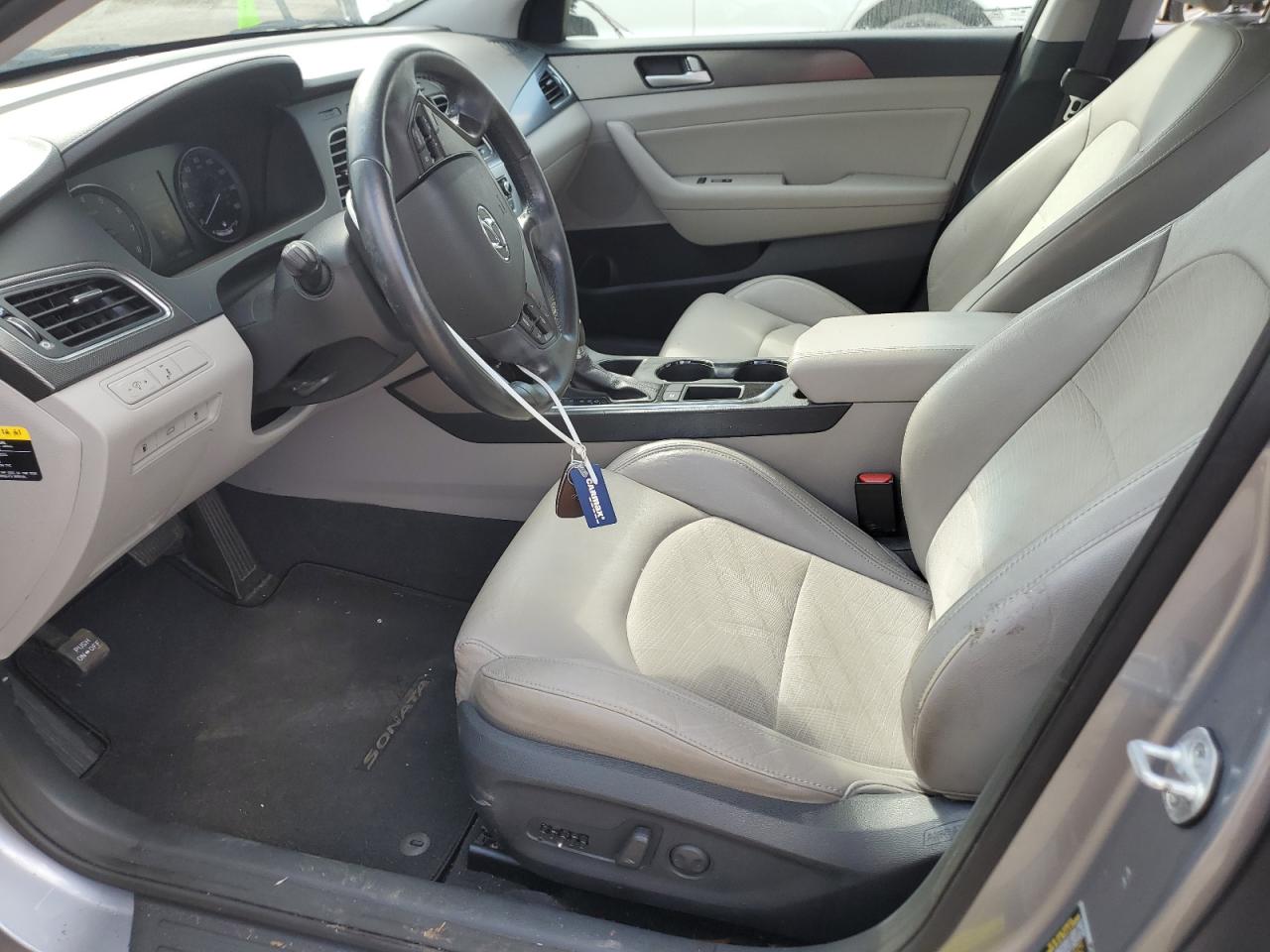 2015 Hyundai Sonata VIN 5NPE34AFXFH065537 Copart auction photo, all over damage thumbnail 7