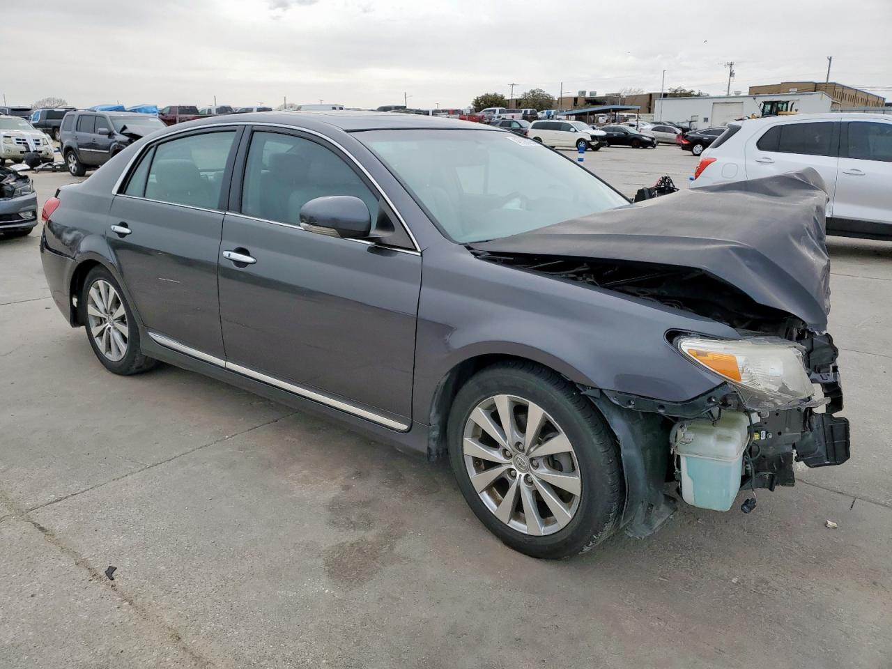 2012 Toyota Avalon VIN 4T1BK3DB0CU466682 Copart auction photo, front end / rear end damage thumbnail 4
