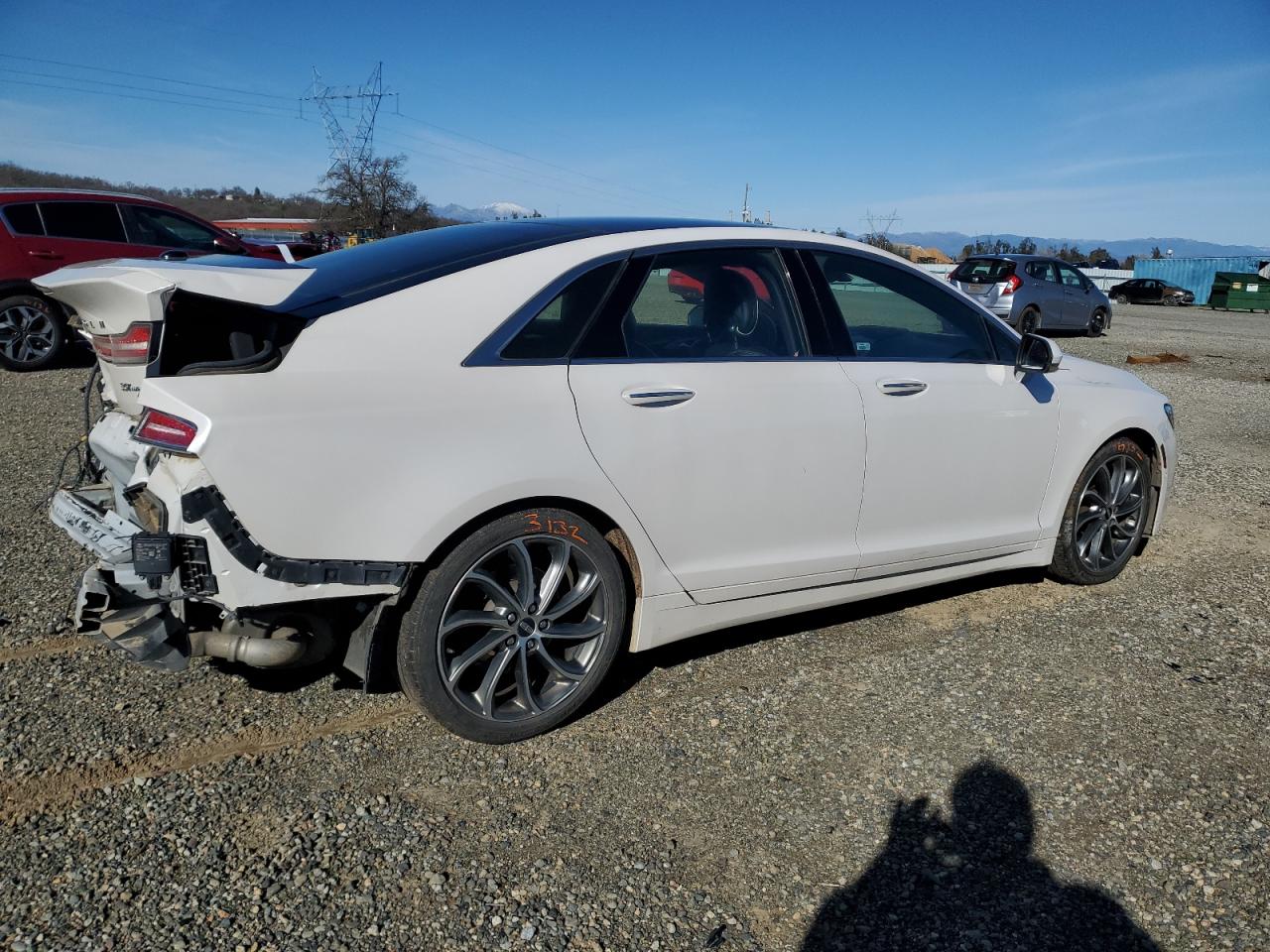 2017 Lincoln MKZ VIN 3LN6L5FC9HR665521 Copart auction photo, rear end damage thumbnail 3