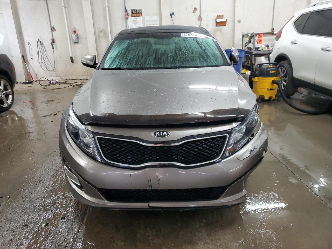 2015 KIA Optima VIN 5XXGN4A72FG423849 Copart auction photo, front end / rear end damage thumbnail 5