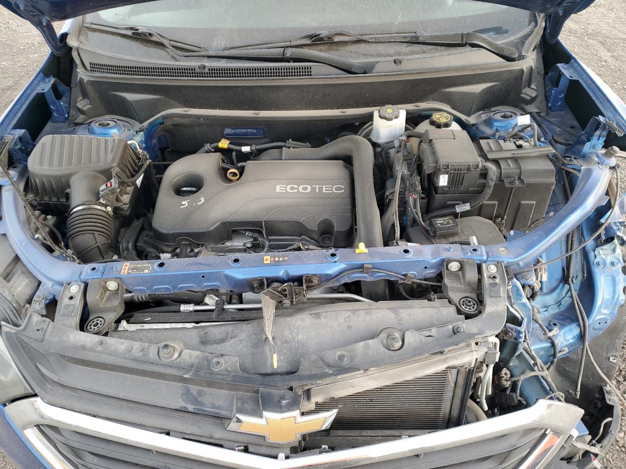 2019 Chevrolet Equinox VIN 3GNAXUEV3KS576213 Copart auction photo, all over damage thumbnail 12