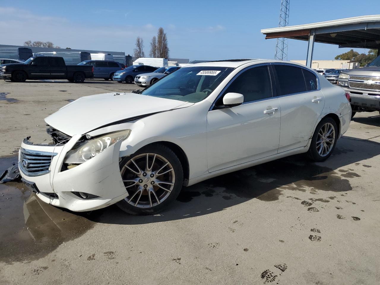 2013 Infiniti G VIN JN1CV6AP2DM715733