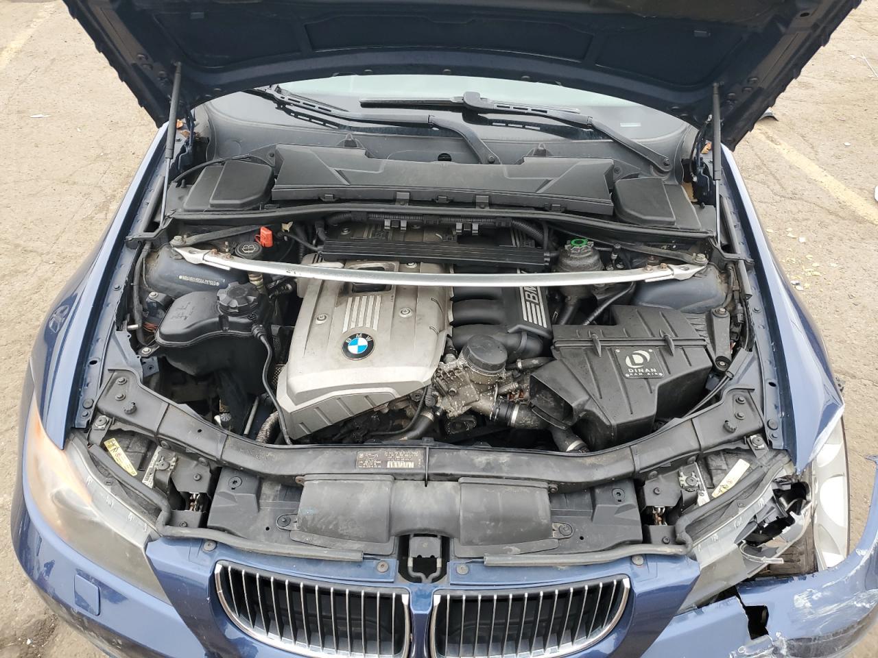 2006 BMW 3er VIN WBAVB33556AZ87669 Copart auction photo, front end / all over damage thumbnail 13