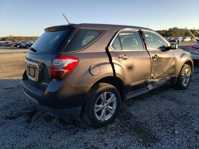 2016 Chevrolet Equinox VIN 2GNFLEEK3G6165896 Copart auction photo, side damage thumbnail 3