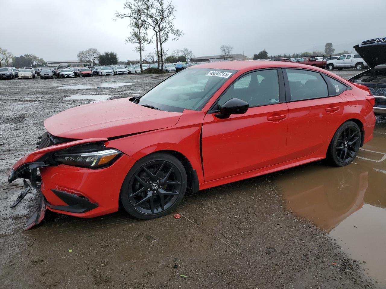 2022 Honda Civic VIN 2HGFE2F50NH576198