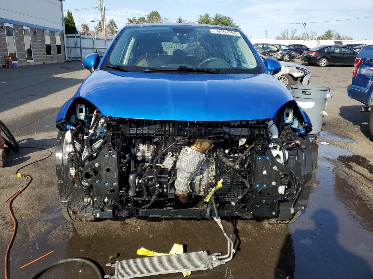 2019 Fiat 500 VIN ZFBNFYD17KP795406 Copart auction photo, front end damage thumbnail 5