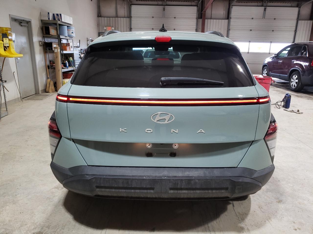 2024 Hyundai Kona VIN KM8HB3AB0RU127752 Copart auction photo, front end damage thumbnail 6