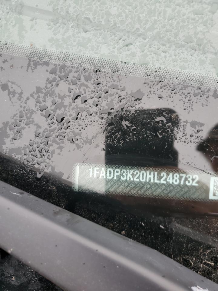 2017 Ford Focus VIN 1FADP3K20HL248732 Copart auction photo, mechanical damage thumbnail 12