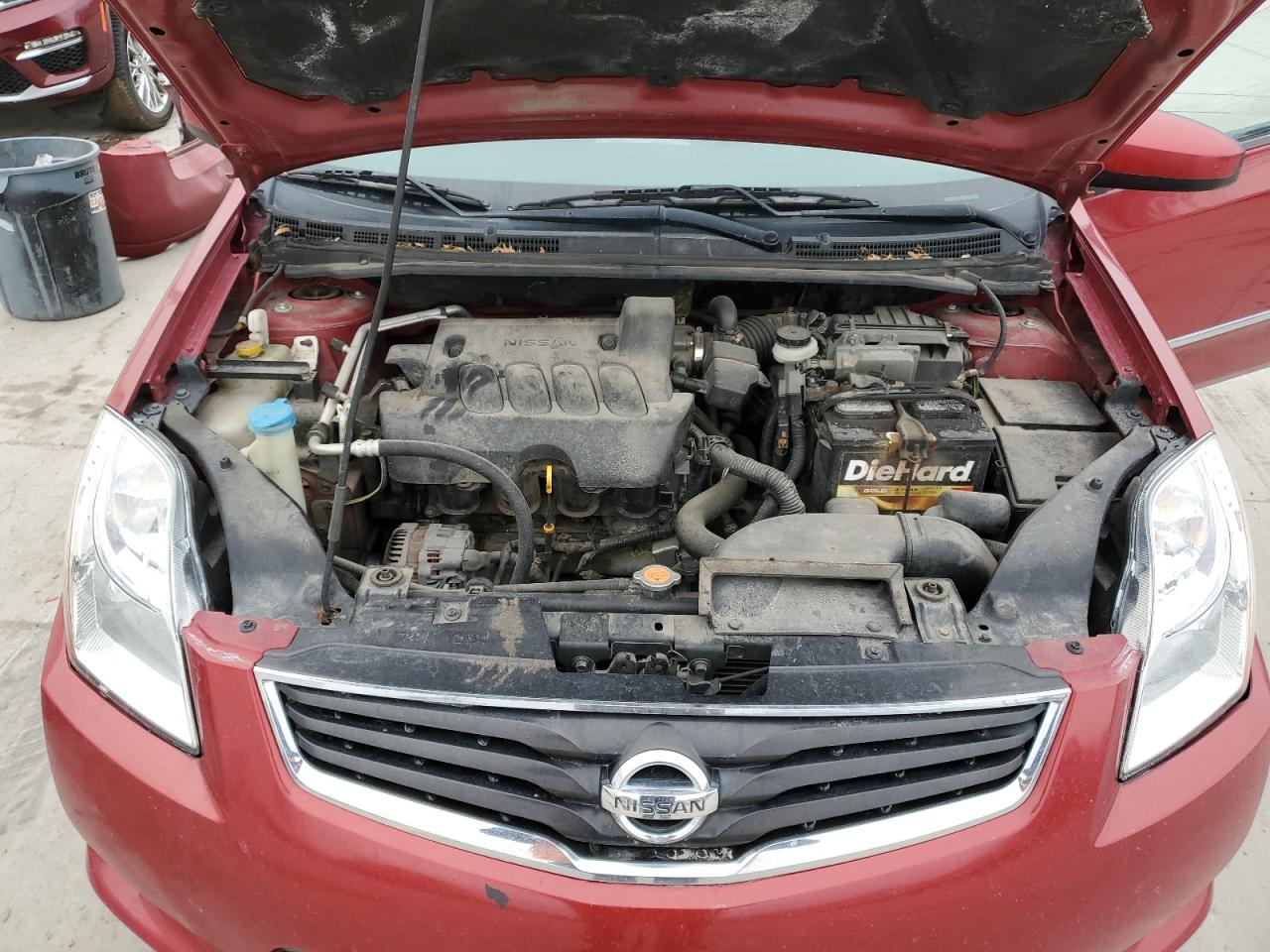 2010 Nissan Sentra VIN 3N1AB6AP0AL621582 Copart auction photo, rear end damage thumbnail 11