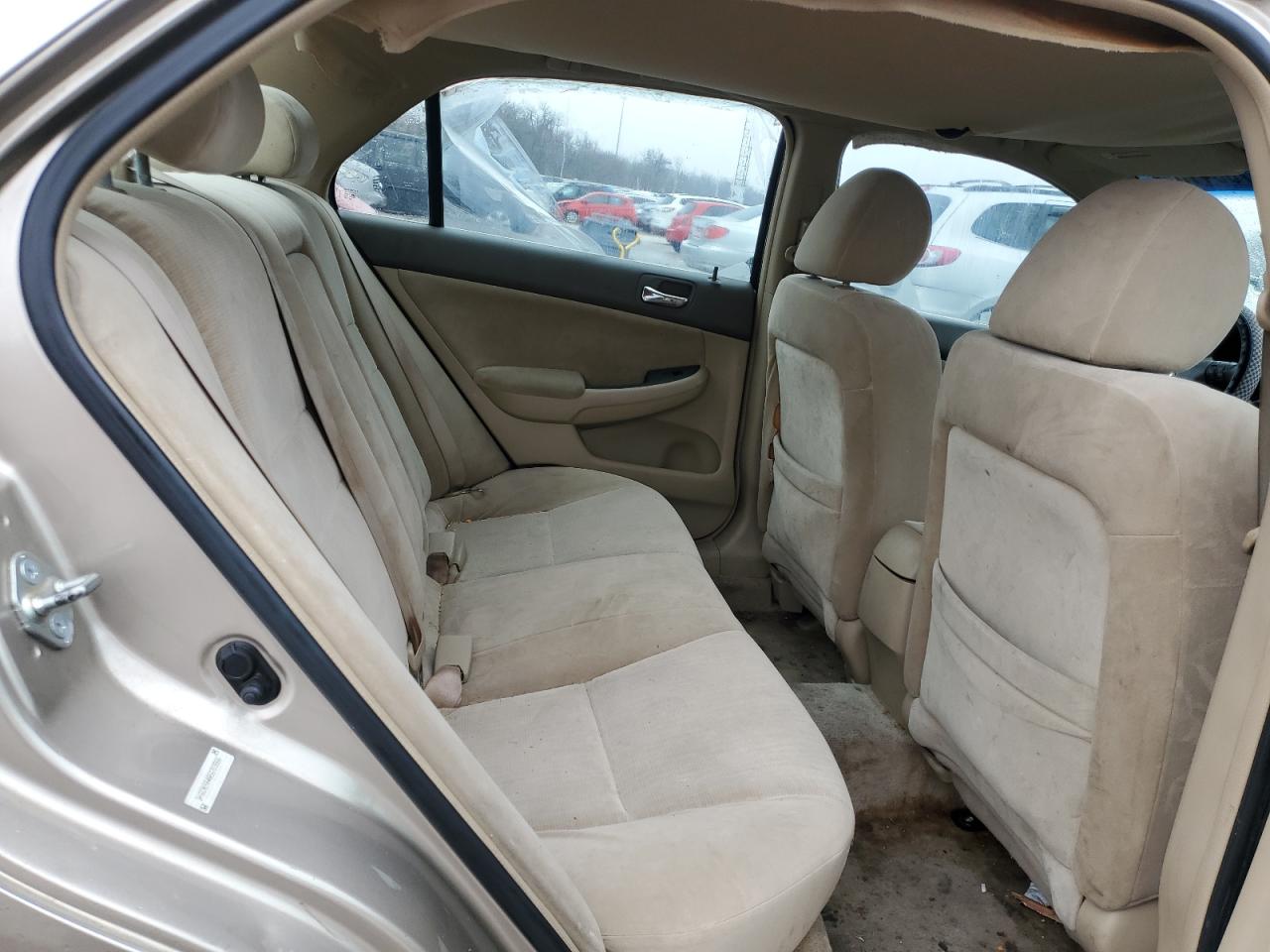 2005 Honda Accord VIN 3HGCM56495G703500 Copart auction photo, rear end / minor dent/scratches damage thumbnail 10