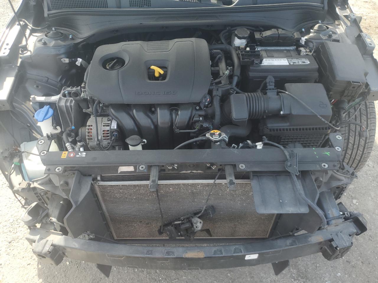 2020 KIA Forte VIN 3KPF24AD9LE140878 Copart auction photo, front end / minor dent/scratches damage thumbnail 11