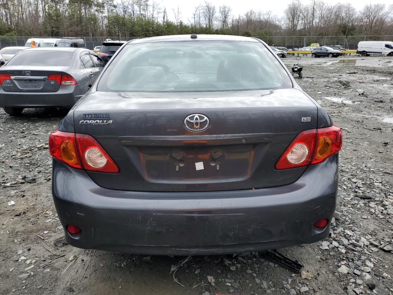 2010 Toyota Corolla VIN 1NXBU4EE8AZ192329 Copart auction photo, front end / minor dent/scratches damage thumbnail 6