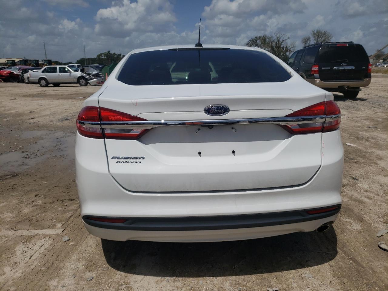 2017 Ford Fusion VIN 3FA6P0G76HR259960 Copart auction photo, front end damage thumbnail 6