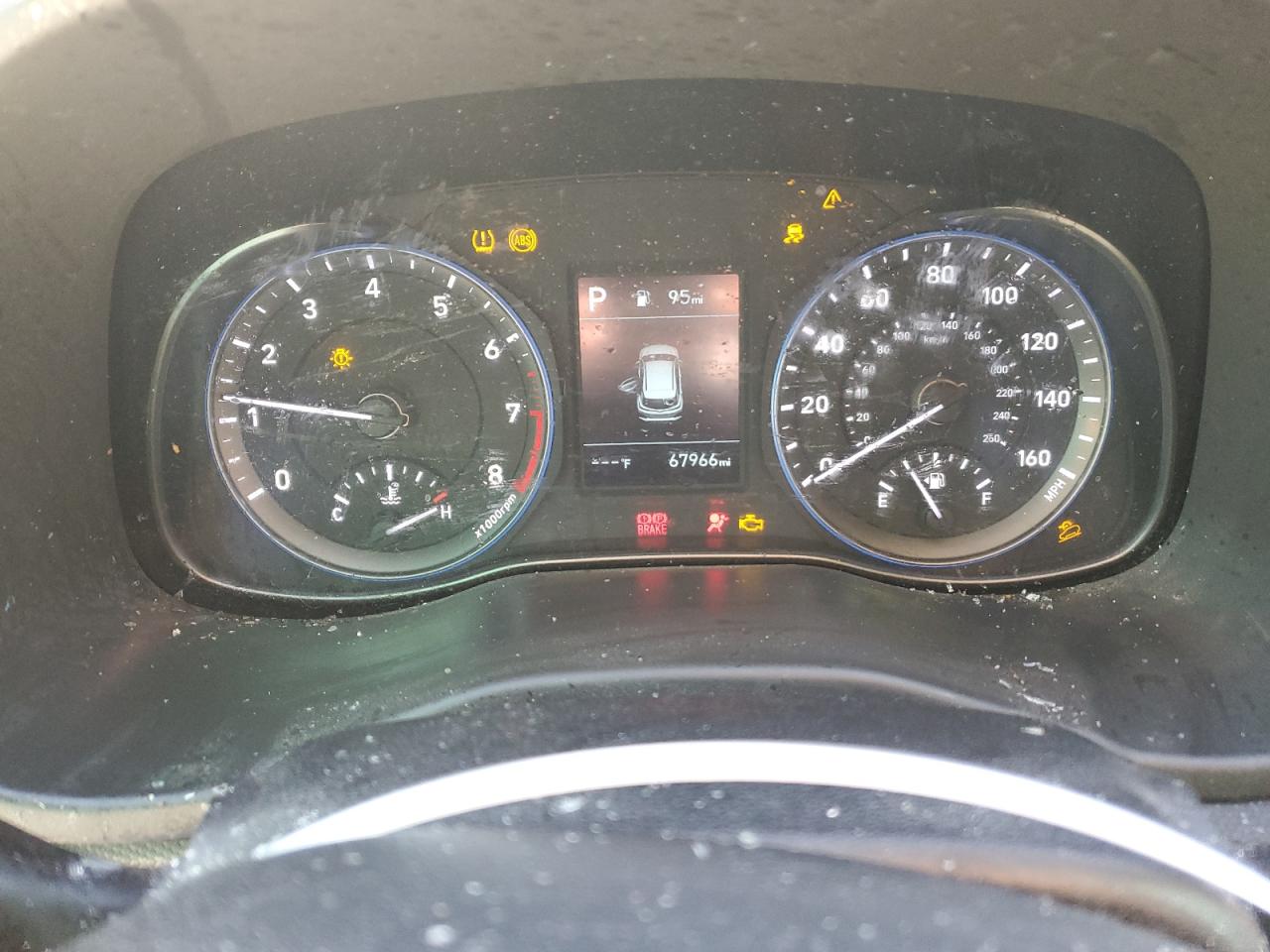 2019 Hyundai Kona VIN KM8K12AA4KU273295 Copart auction photo, all over damage thumbnail 9