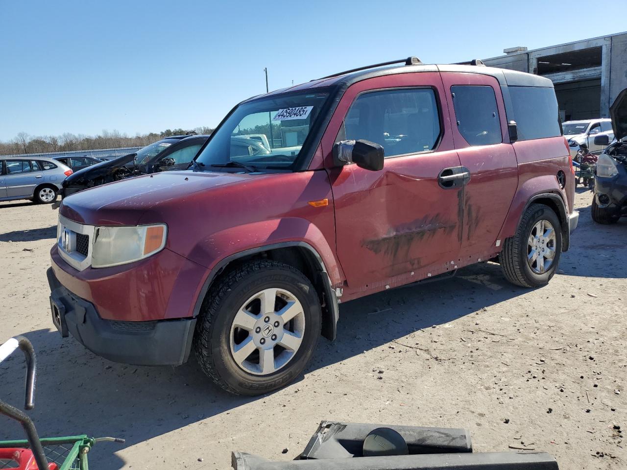2010 Honda Element VIN 5J6YH2H79AL003711