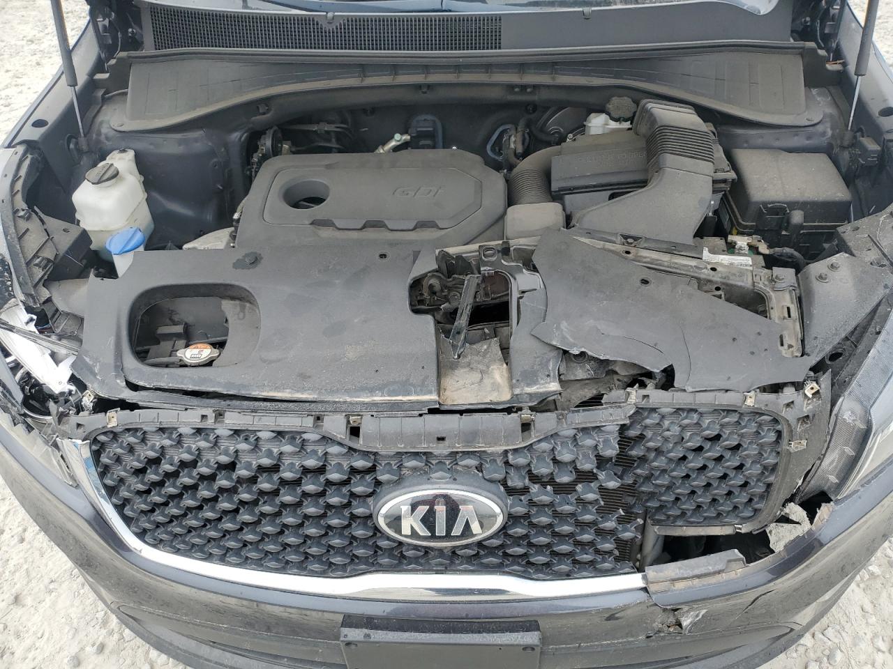 2018 KIA Sorento VIN 5XYPG4A3XJG381961 Copart auction photo, front end damage thumbnail 12