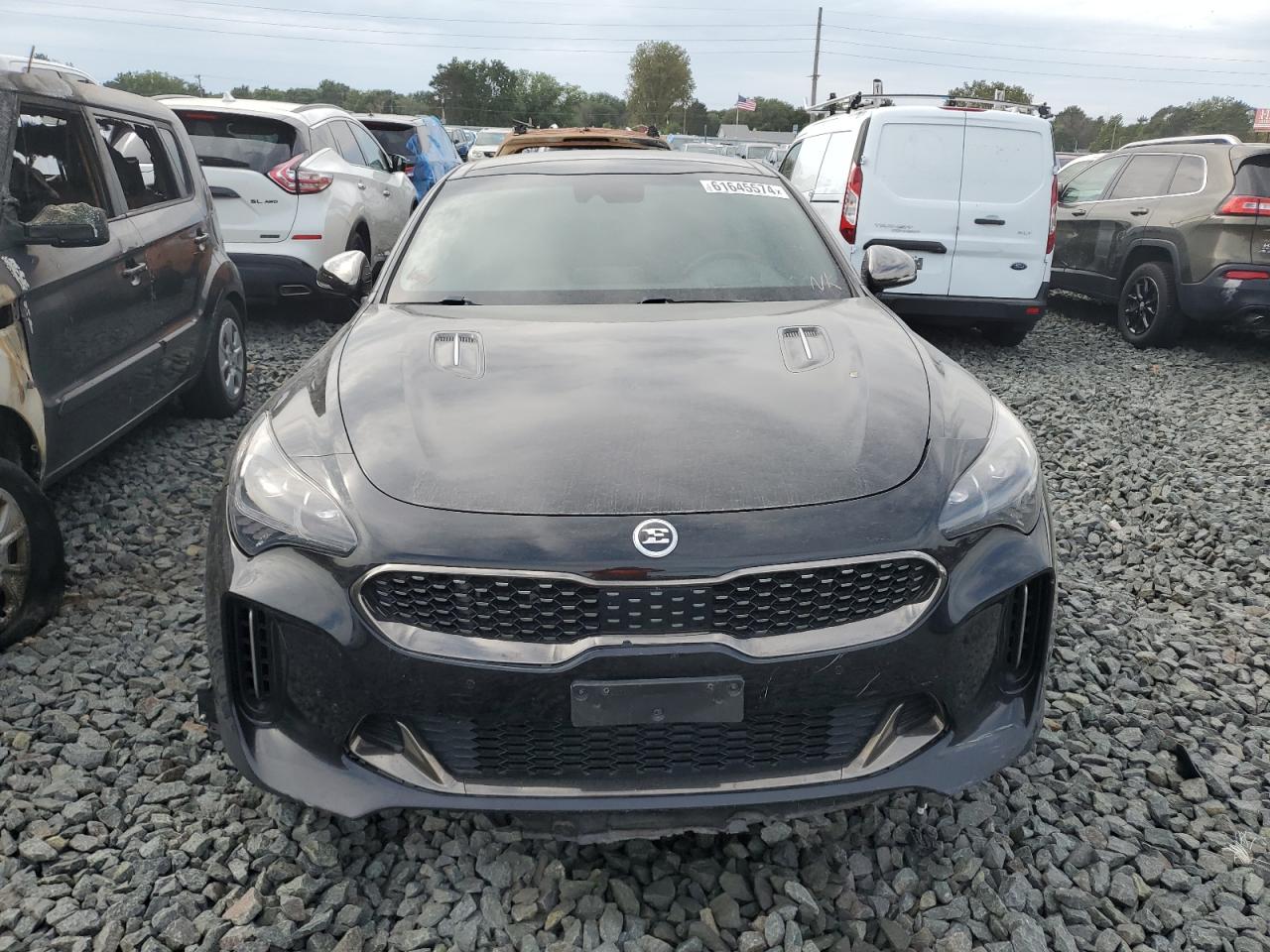 2018 KIA Stinger VIN KNAE55LC9J6018776 Copart auction photo, vandalism damage thumbnail 5