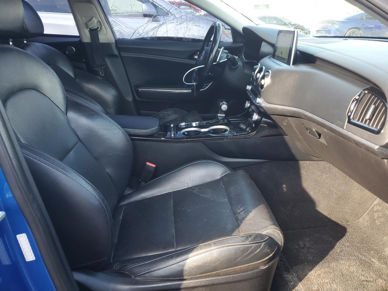 2018 KIA Stinger VIN KNAE25LA8J6021241 Copart auction photo, front end / side damage thumbnail 7