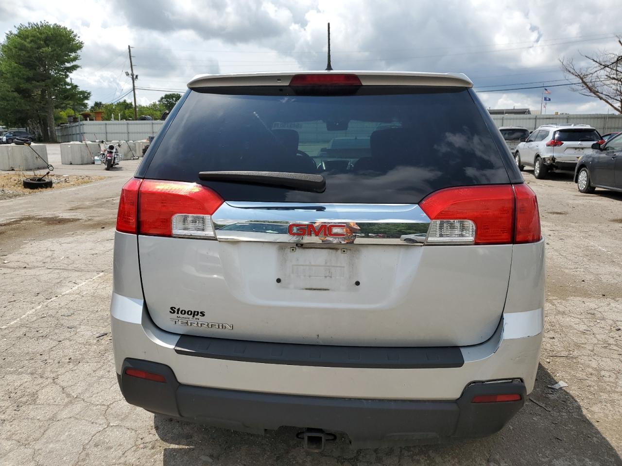 2014 GMC Terrain VIN 2GKALMEK3E6327492 Copart auction photo, rear end / undercarriage damage thumbnail 6