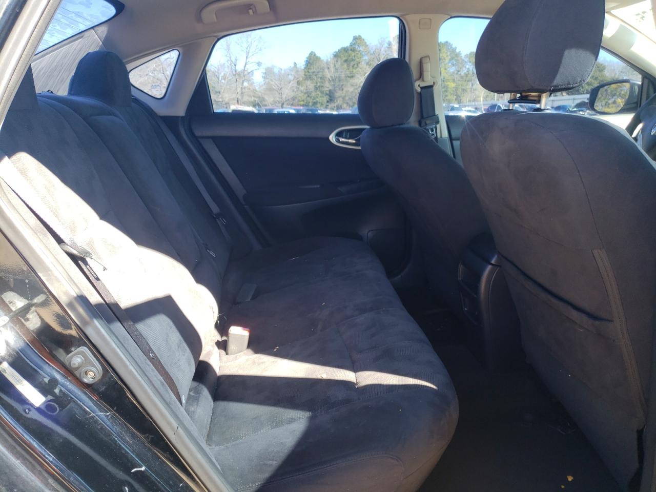 2013 Nissan Sentra VIN 3N1AB7AP7DL709118 Copart auction photo, side / front end damage thumbnail 10