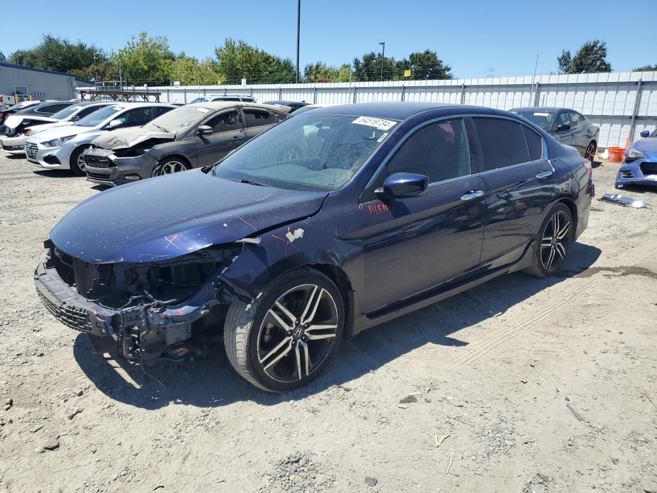 2016 Honda Accord VIN 1HGCR2F5XGA059743
