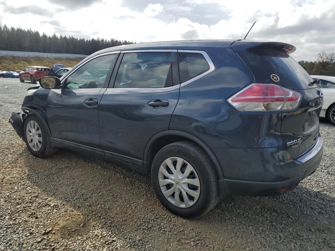 2016 Nissan Rogue VIN 5N1AT2MT3GC875217 Copart auction photo, front end / side damage thumbnail 2