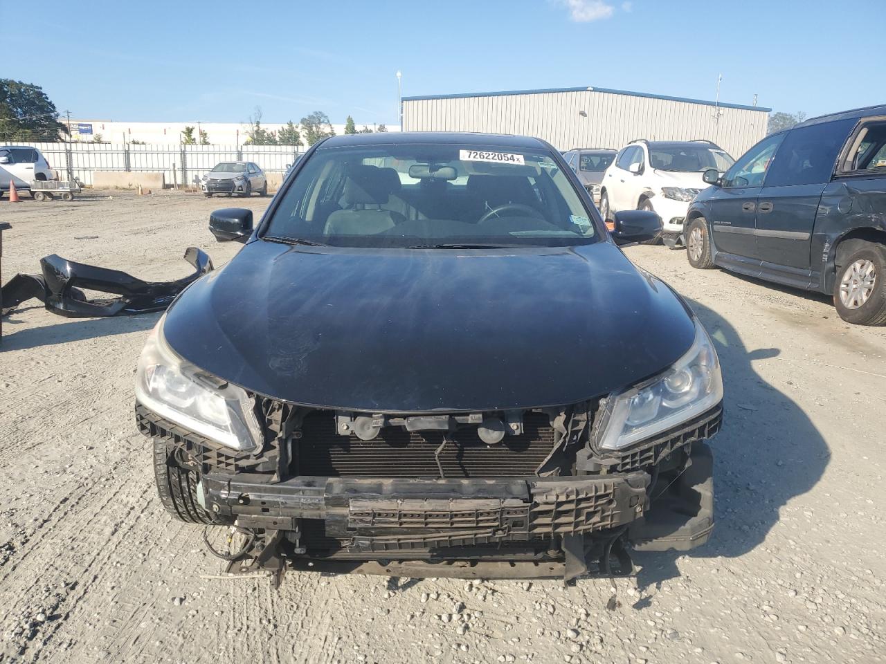 2016 Honda Accord VIN 1HGCR2F74GA140321 Copart auction photo, front end damage thumbnail 5