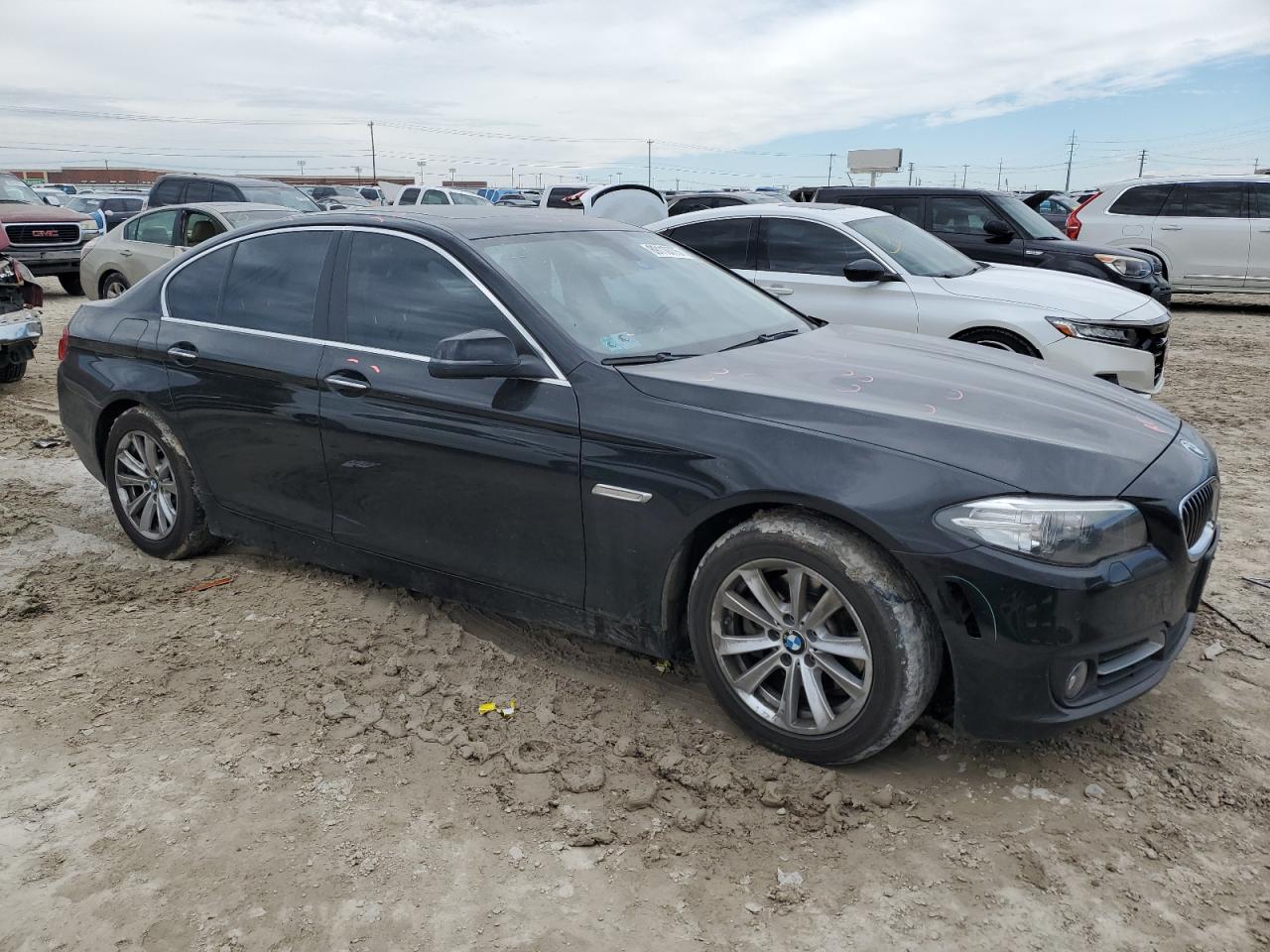 2016 BMW 5er VIN WBA5A5C59GD527512 Copart auction photo, all over / undercarriage damage thumbnail 4