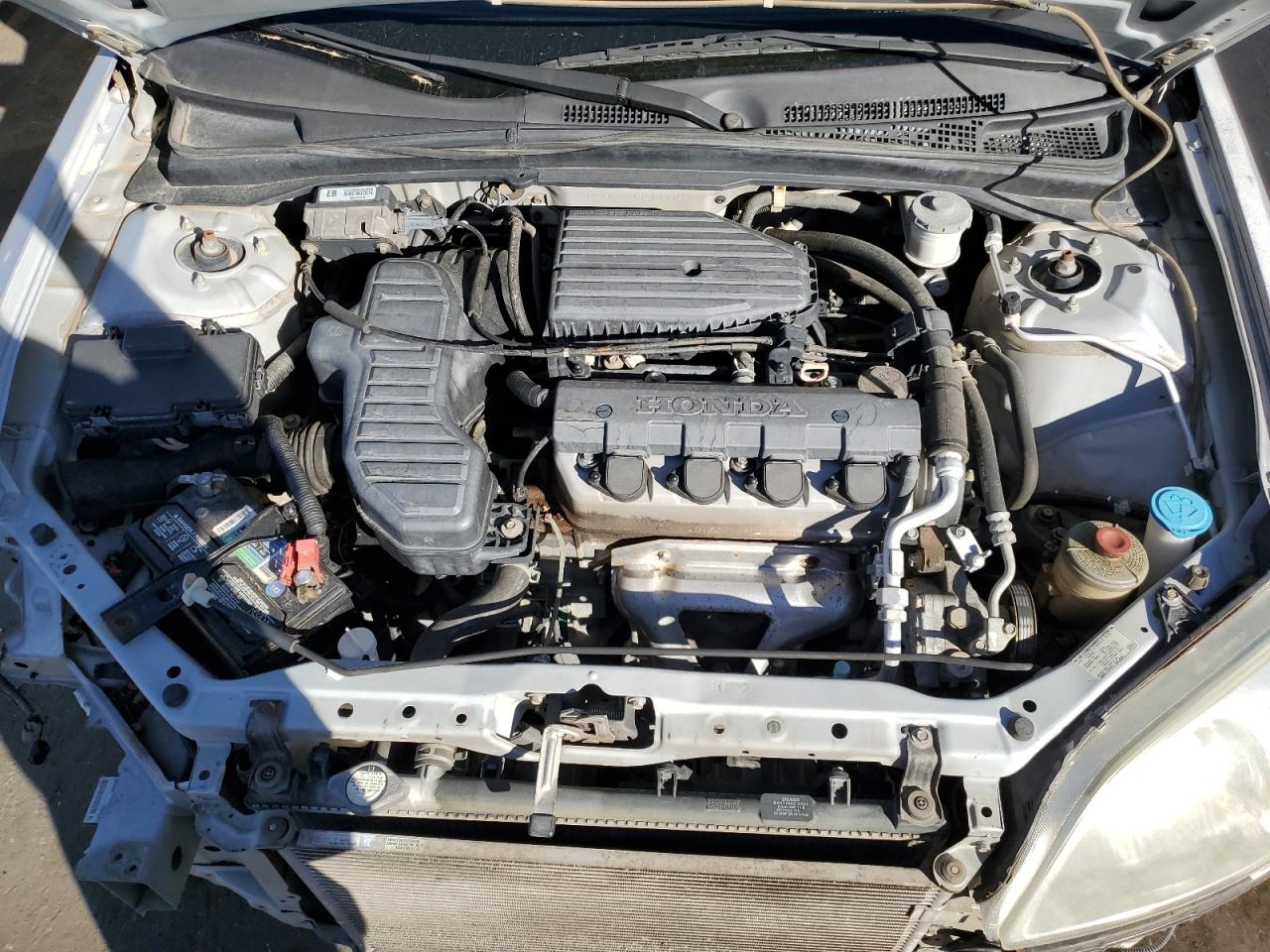 2001 Honda Civic VIN 1HGEM22501L019146 Copart auction photo, front end damage thumbnail 11